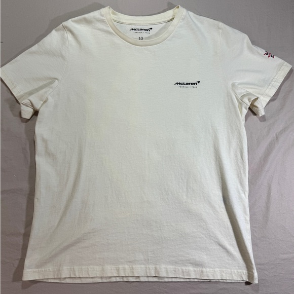 Mclaren Formula 1 Castore Team Core Essentials T-Shirt Black Womens 10 - Picture 1 of 7